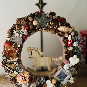 Adventi koszorú, Karácsony, Adventi díszek, Adventi koszorú, , MESKA