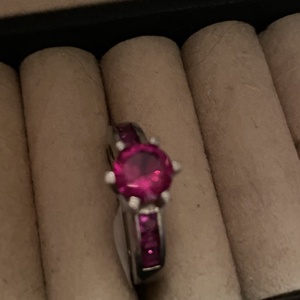 Rózsaszínköves ezüst gyűrű, Ékszer, Gyűrű, Többköves gyűrű, Ékszerkészítés, MESKA