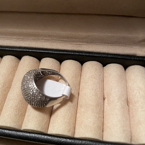 Női ezüst gyűrű - ékszer - gyűrű - kerek gyűrű - Meska.hu