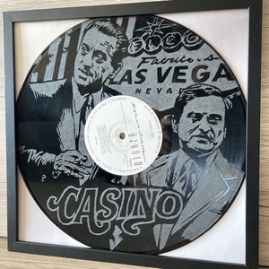 Casino bakelit kép - művészet - bakelit lemezek & kazetták - Meska.hu