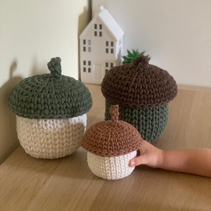 Mini makk tároló - otthon & életmód - tárolás & rendszerezés - tárolókosár - Meska.hu