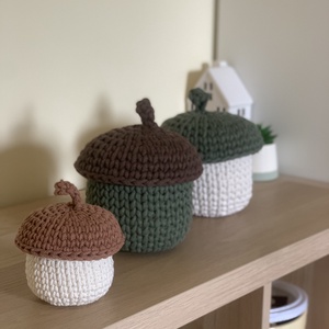 Mini makk tároló - otthon & életmód - tárolás & rendszerezés - tárolókosár - Meska.hu