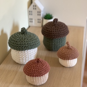 Mini makk tároló - otthon & életmód - tárolás & rendszerezés - tárolókosár - Meska.hu