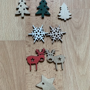 Karikás makramé karácsonyfa dísz - karácsony - karácsonyi lakásdekoráció - karácsonyfadíszek - Meska.hu