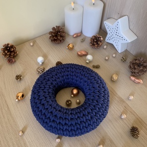 Horgolt koszorú alap - kellékek & szerszámok - dekorációs kellékek - koszorú, koszorúalap - Meska.hu