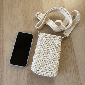 Vállpántos mobiltartó, Táska & Tok, Pénztárca & Más tok, Telefontok, Horgolás, Varrás, MESKA