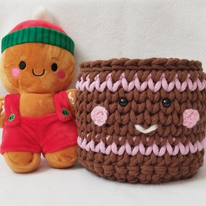 Horgolt Mézis tároló  - otthon & életmód - dekoráció - asztal és polc dekoráció - horgolt & csipketerítő - Meska.hu