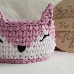 Babaszoba tárolók  - otthon & életmód - dekoráció - asztal és polc dekoráció - horgolt & csipketerítő - Meska.hu