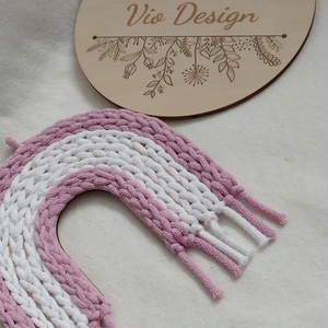 Horgolt szivárvány  - Meska.hu