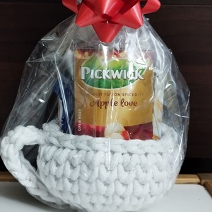 Horgolt csésze  - otthon & életmód - dekoráció - asztal és polc dekoráció - horgolt & csipketerítő - Meska.hu