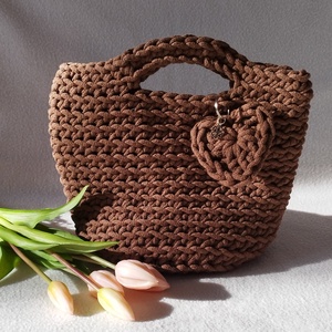 Horgolt kézitáska  - Meska.hu