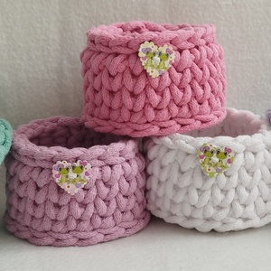 Horgolt tárolók - Meska.hu