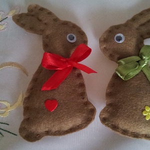 Húsvéti nyuszitál/barkadíszek - otthon & életmód - dekoráció - asztal és polc dekoráció - asztaldísz - Meska.hu