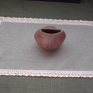 Vintage hatású kis terítő törtfehér(beige) színben - otthon & életmód - konyhafelszerelés, tálalás - Meska.hu