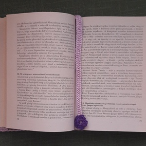 Könyv/napló borító horgolt - otthon & életmód - papír, írószer - jegyzetfüzet & napló - Meska.hu