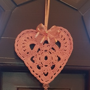 Szív dekoráció horgolt - esküvő - dekoráció - helyszíni dekor - Meska.hu Szív dekoráció horgolt - esküvő - dekoráció - helyszíni dekor - Meska.hu