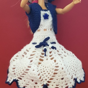 Barbie babaruha horgolt, Játék & Sport, Baba & babaház, Babaruha, babakellék, Horgolás, MESKA