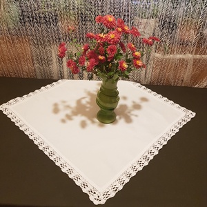 Asztalterírő/asztalközép horgolt széllel, Otthon & Életmód, Konyhafelszerelés, tálalás, Tálalás, Terítő, Horgolás, Varrás, MESKA