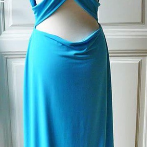 Nagy kékség - női egész ruha - ruha & divat - női ruha - ruha - Meska.hu