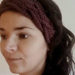 Horgolt fejpánt  - ruha & divat - sál, sapka, kendő - fejpánt - Meska.hu