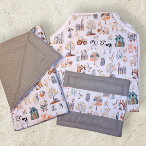 Bölcsődei, óvodai ágynemű szett - játék & sport - ovis felszerelés - ovis ágynemű - Meska.hu