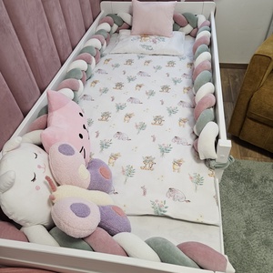 Fonott rácsvédő  - baba - mama - baba ágynemű - rácsvédő & baldachin - Meska.hu