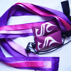 Kézműves Meteor/ Poi  közepes 4-8 éves korig cserélhető szalagos  (140cm-es magasságig) -  - Meska.hu