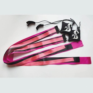 Kézműves Meteor/ Poi cserélhető szalagos  (130cm-es magasságtól) - játék & sport - készségfejlesztő és logikai játék - montessori szivárvány, waldorf játékok - Meska.hu