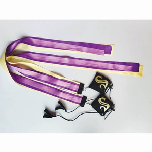 Kézműves Meteor/ Poi cserélhető szalagos (130cm magasságtól) - játék & sport - készségfejlesztő és logikai játék - montessori szivárvány, waldorf játékok - Meska.hu