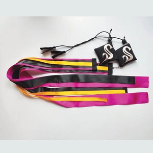 Kézműves Meteor/ Poi cserélhető szalagos (130cm magasságtól) - játék & sport - készségfejlesztő és logikai játék - montessori szivárvány, waldorf játékok - Meska.hu