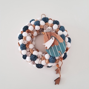 Csibés kopogtató AKCIÓS, Otthon & Életmód, Dekoráció, Ajtó- és ablak dekoráció, Ajtódísz & Kopogtató, Virágkötés, MESKA