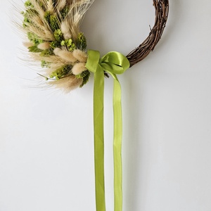 Szárazvirág kopogtató  - otthon & életmód - dekoráció - ajtó- és ablak dekoráció - ajtódísz & kopogtató - Meska.hu