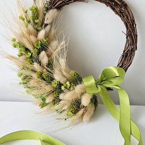 Szárazvirág kopogtató  - Meska.hu