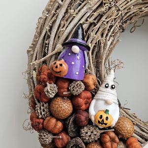 Helloween-es  kopogtató - otthon & életmód - dekoráció - ajtó- és ablak dekoráció - ajtódísz & kopogtató - Meska.hu