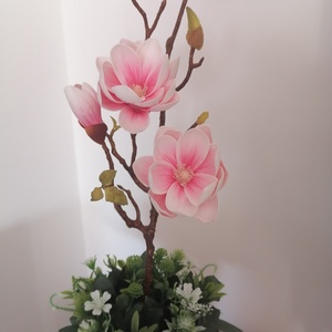 Mangólia - otthon & életmód - virágdekoráció - virágdíszek - virágdísz kaspóban - Meska.hu