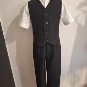 Szövet mellény - ruha & divat - gyerekruha - gyerek mellény - Meska.hu