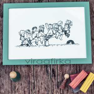 Gyerekek a játszótéren - PRINT, Otthon & Életmód, Babaszoba, gyerekszoba, Babaszoba kép, Fotó, grafika, rajz, illusztráció, MESKA
