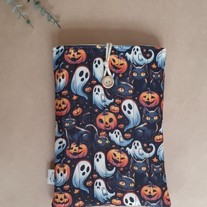 Halloween mintás könyvtok - könyv & zene - könyvtok - Meska.hu