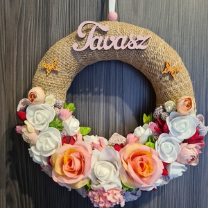 Vidám tavaszi kopogtató - Meska.hu