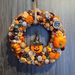 Őszi kopogtató ajtódísz - Meska.hu