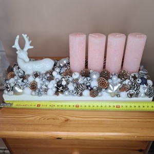 Karácsonyi asztaldísz - otthon & életmód - dekoráció - ajtó- és ablak dekoráció - ajtódísz & kopogtató - Meska.hu