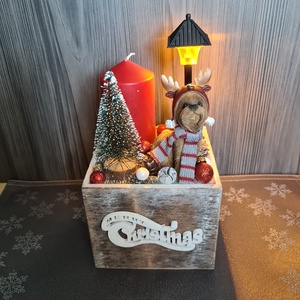 Adventi dekoráció szett - otthon & életmód - dekoráció - ajtó- és ablak dekoráció - ajtódísz & kopogtató - Meska.hu