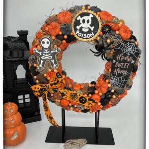 Kiárusítás Halloween kopogtató  - Meska.hu