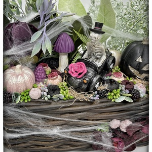 Féláron kiárusítás - Halloween asztaldísz - otthon & életmód - dekoráció - halloween - halloweeni dekoráció - Meska.hu