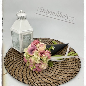 Ballagási virágtölcsér - otthon & életmód - dekoráció - virágdísz és tartó - csokor & virágdísz - Meska.hu