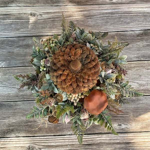 Elegáns őszi asztaldísz - otthon & életmód - dekoráció - asztal és polc dekoráció - asztaldísz - Meska.hu