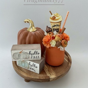 Pumpkins latte bögre - otthon & életmód - dekoráció - asztal és polc dekoráció - asztaldísz - Meska.hu