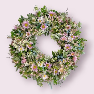 Mezei vadvirágos kopogtató  - otthon & életmód - dekoráció - ajtó- és ablak dekoráció - ajtódísz & kopogtató - Meska.hu