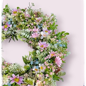 Mezei vadvirágos kopogtató  - otthon & életmód - dekoráció - ajtó- és ablak dekoráció - ajtódísz & kopogtató - Meska.hu