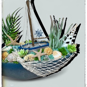 Tengerparti világítótorony asztaldísz, ledes - otthon & életmód - dekoráció - asztal és polc dekoráció - asztaldísz - Meska.hu